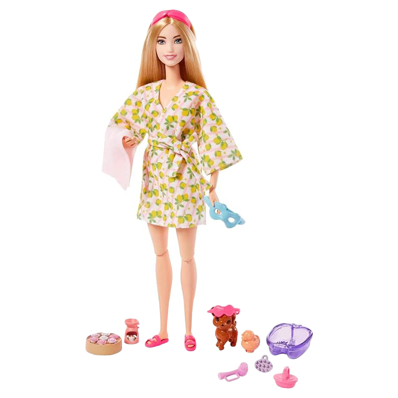 باربي - دمية بليسيت العافية - يوم المنتجع الصحي