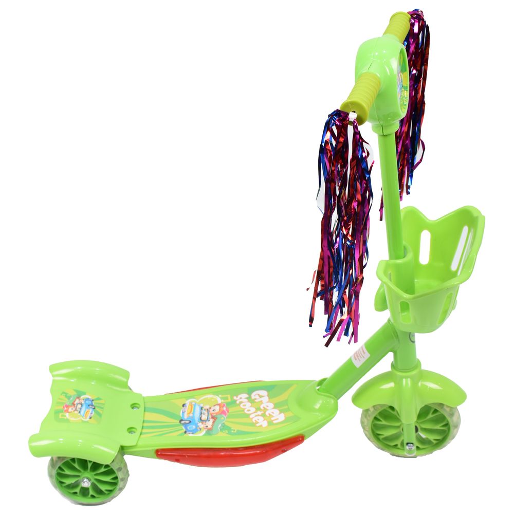 Amla - Three-Wheeled Scooter - Green