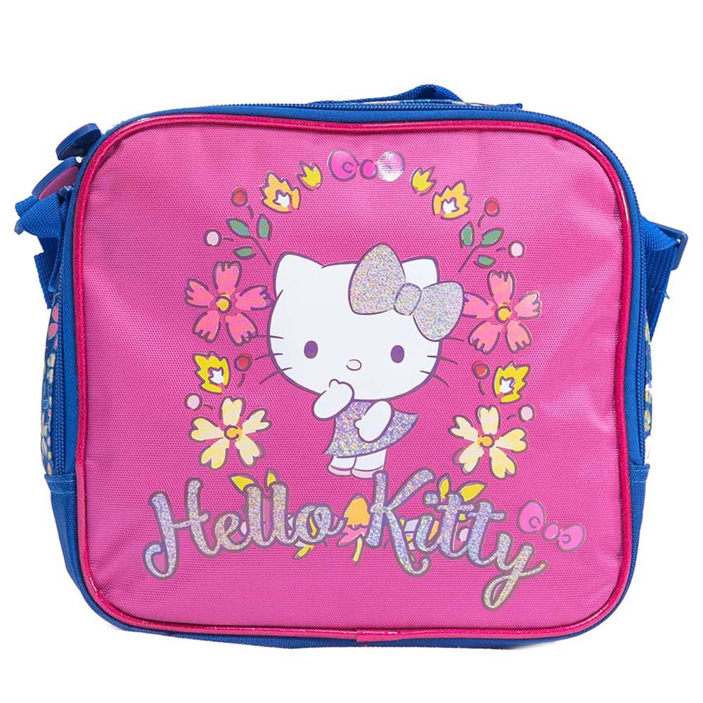 Hello Kitty - Back Pack 14-inch With Lunch Bag And Pencil Case - Pink