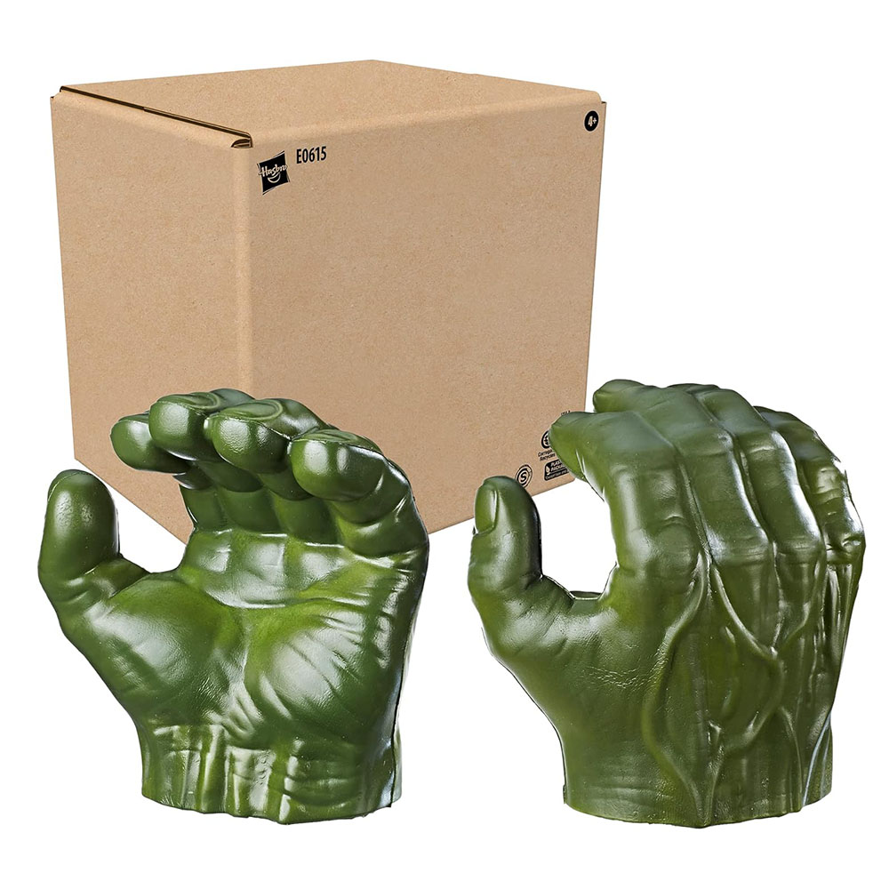 Marvel - Avengers Hulk Gamma Grip Fists - Green - 2 Pcs