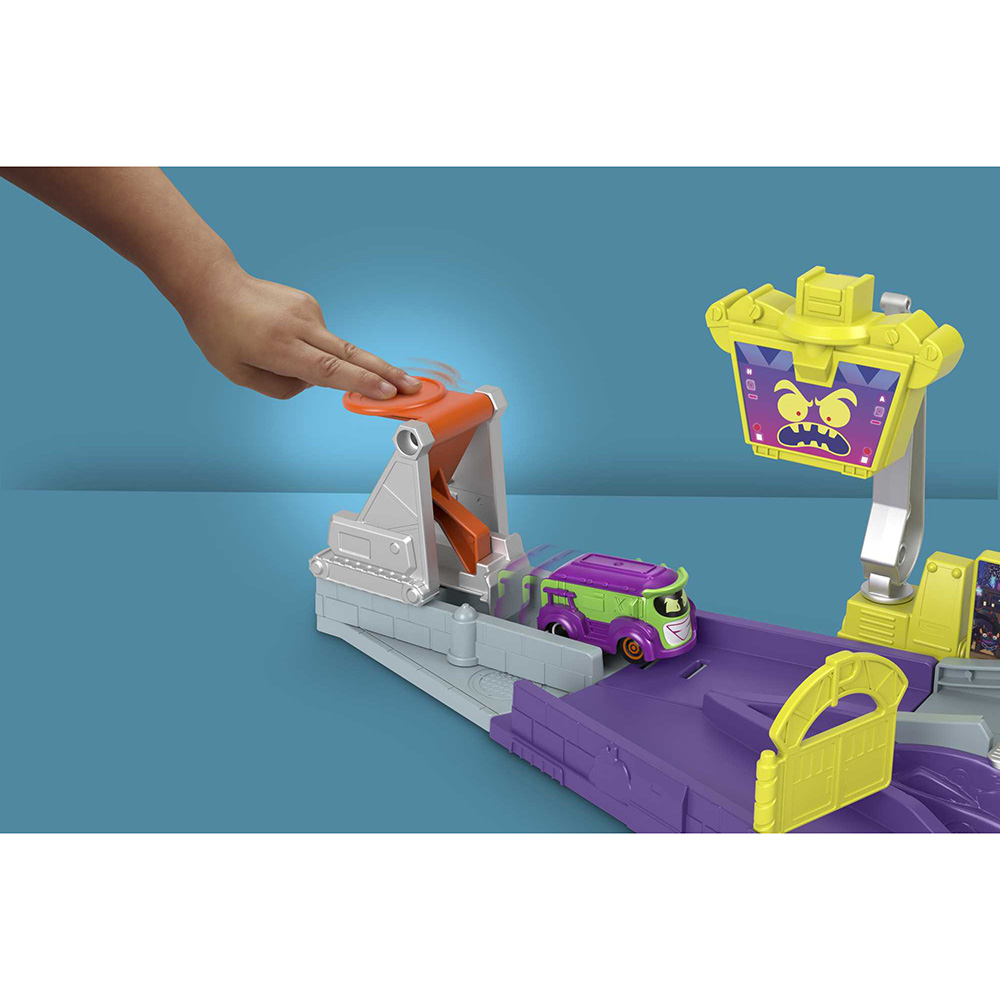 مجموعة ألعاب سيارات فيشر برايس ليجن أوف زووم إتش كيو