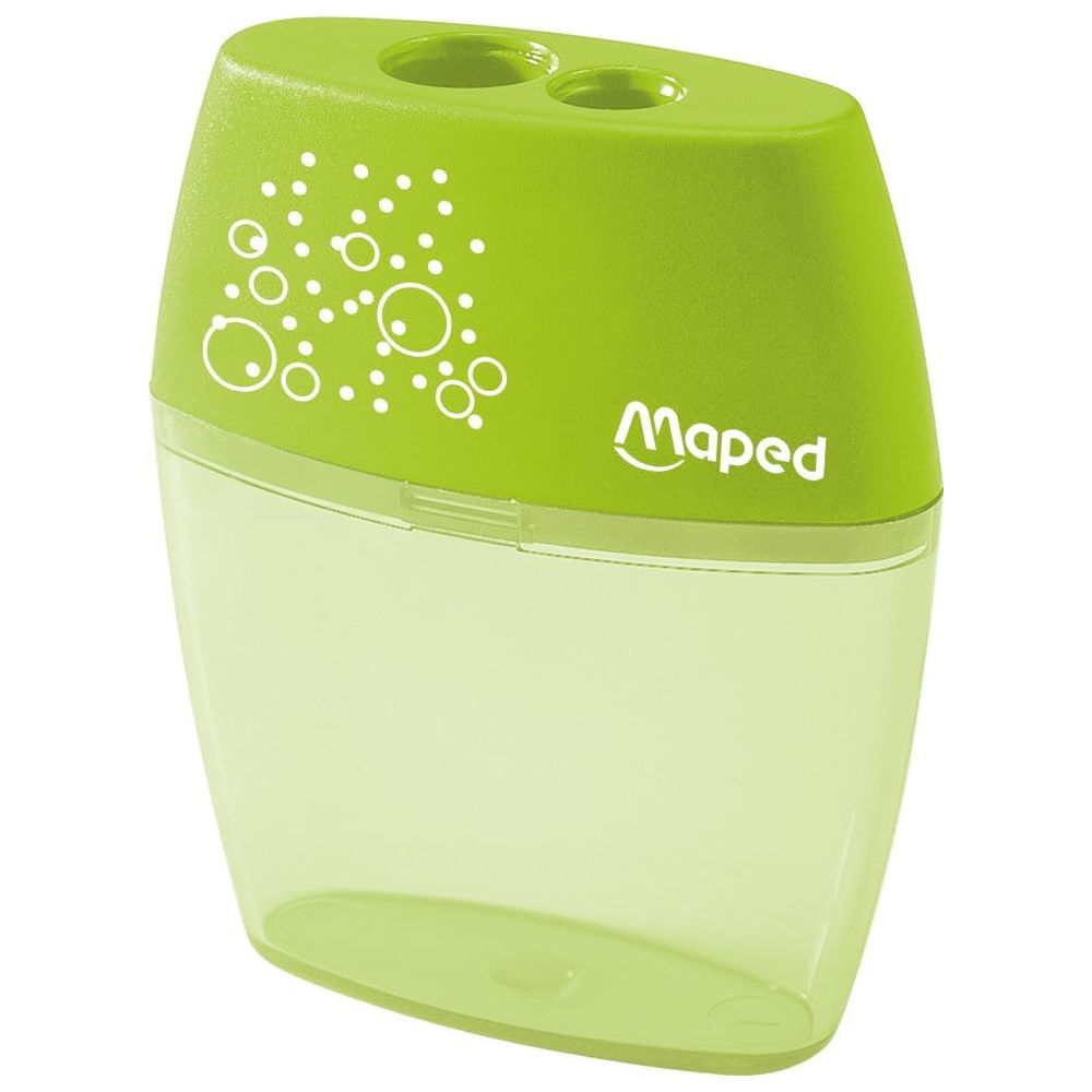 Maped - Sharpener 2 Holes Shaker 1pc - Color May Vary