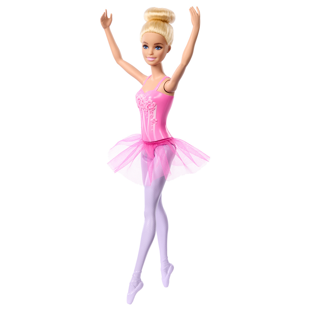 باربي - دمية راقصة الباليه البنفسجية - شعر أشقر
