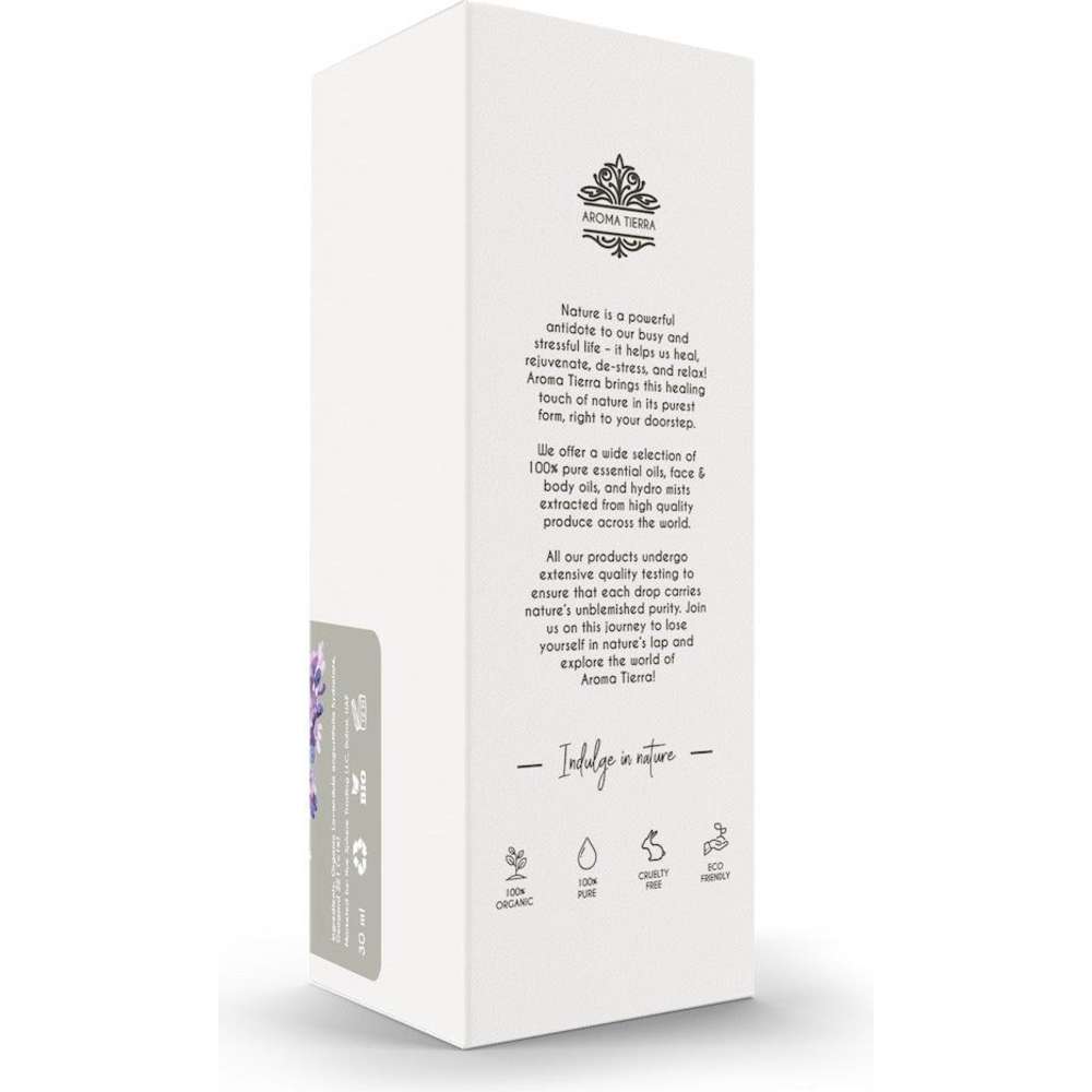 Aroma Tierra - Organic Lavender Water Hydrosol Mist - 30ml