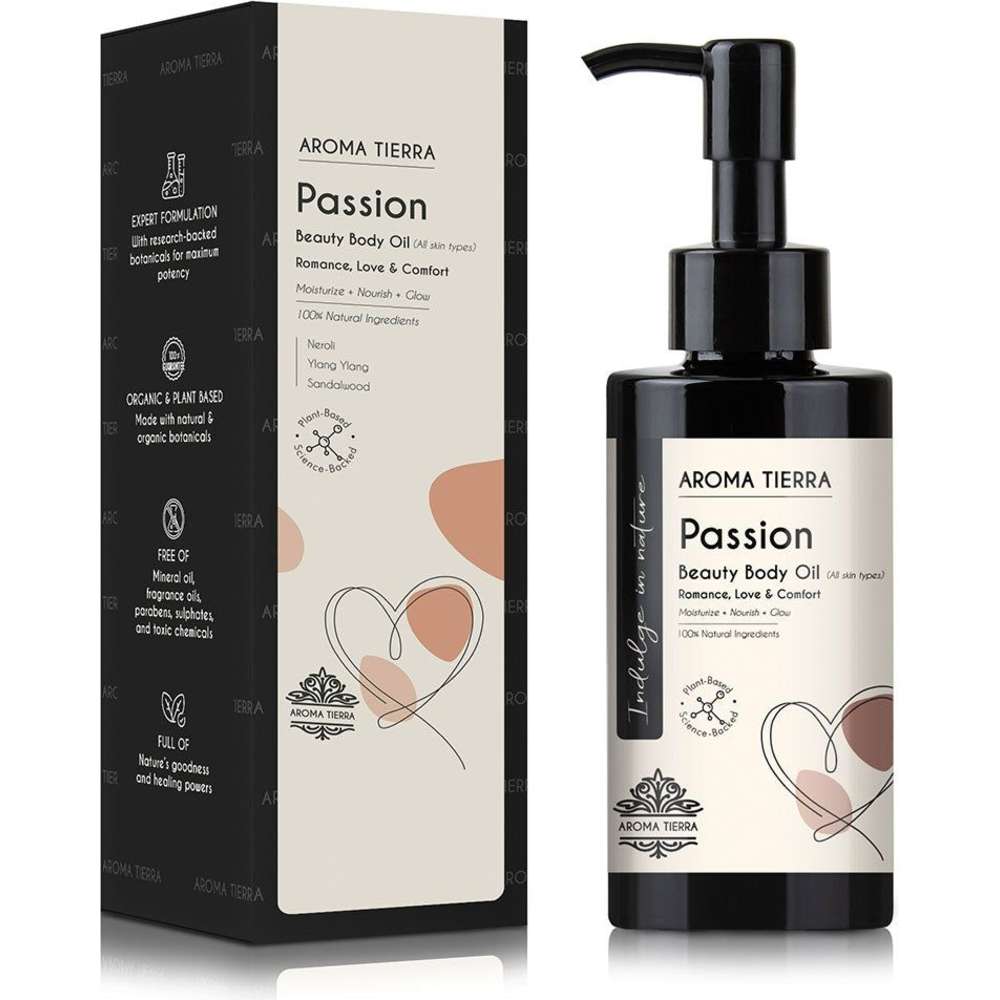 أروما تييرا - زيت الجسم باشن - 100 مل