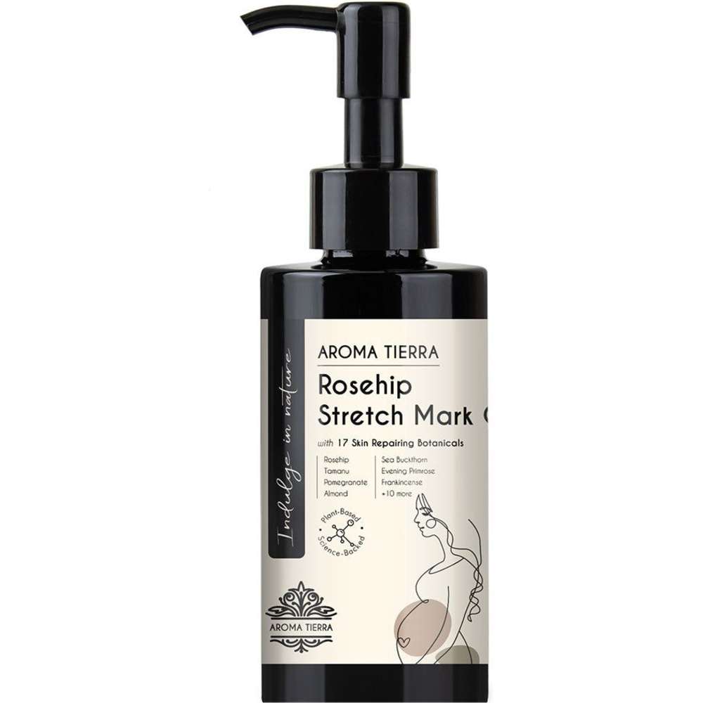 أروما تييرا - زيت ثمر الورد لعلامات التمدد - 100 مل