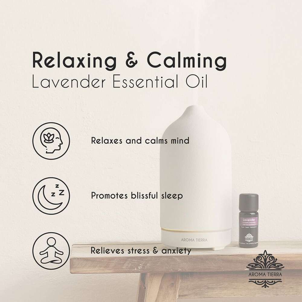 Aroma Tierra - Lavender Essential Oil - 10ml