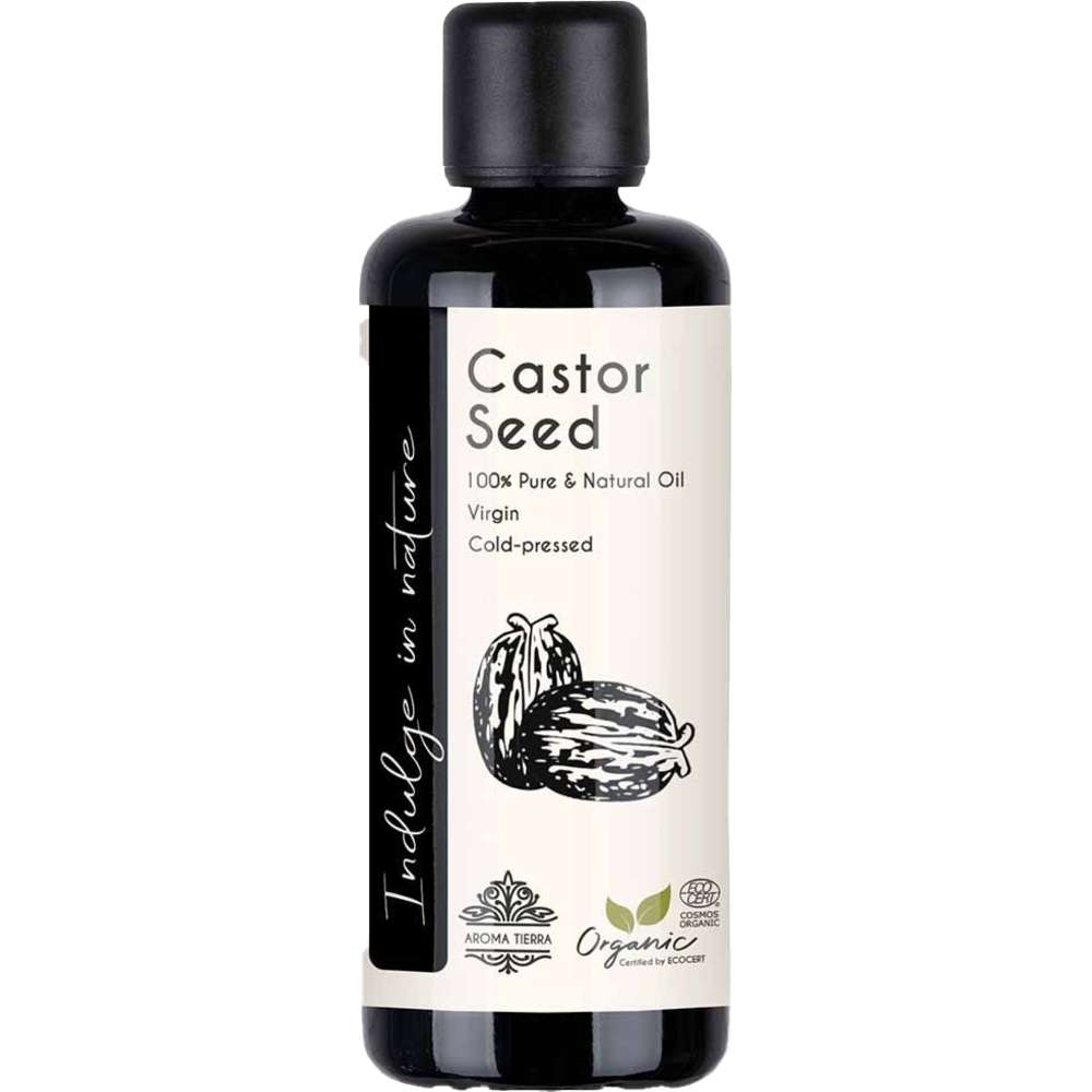 أروما تييرا - زيت خروع عضوي - 100 مل