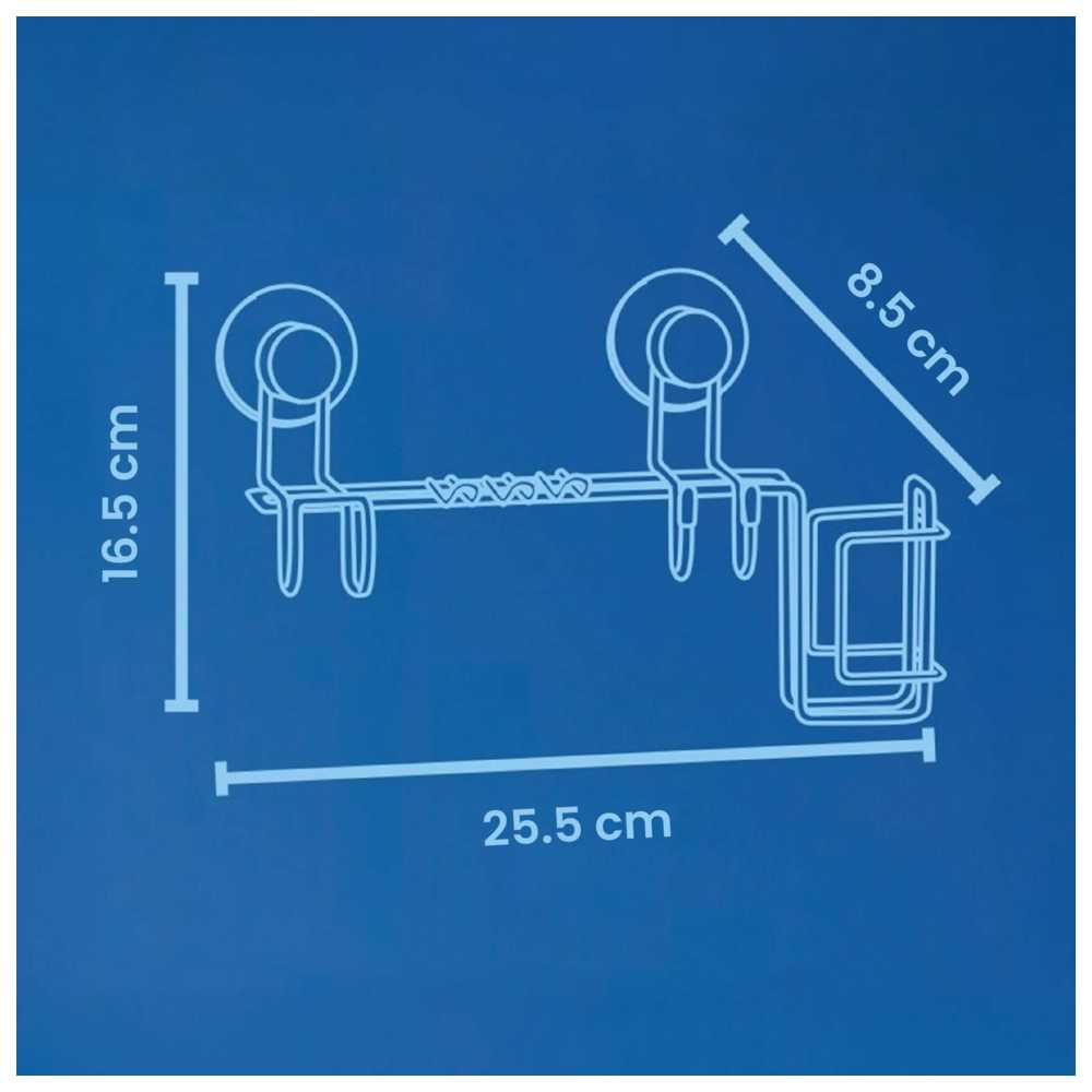 Everloc - Toothbrush Holder, Bathroom Organizer