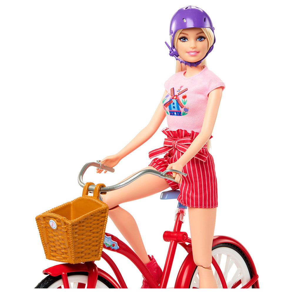 Barbie - Doll With Bicycle