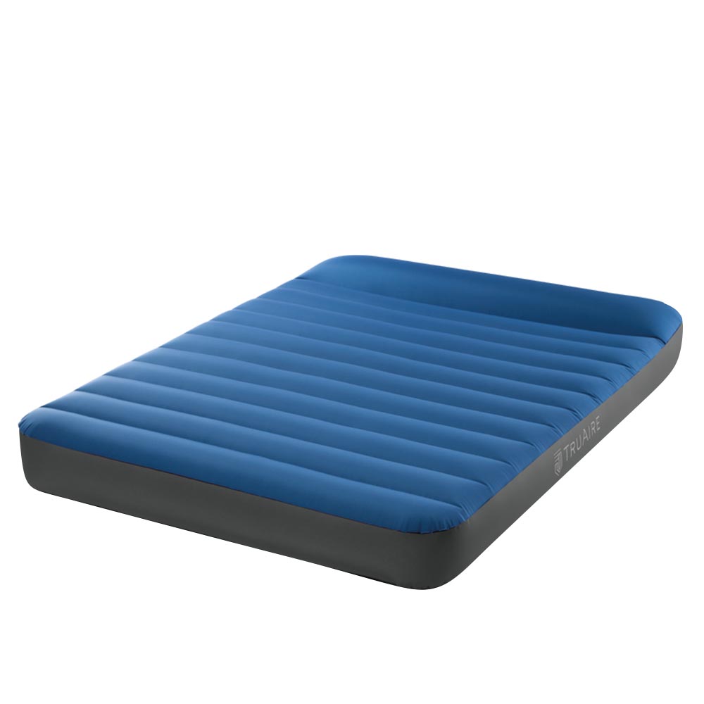 انتكس - فرشة هوائية بوسادة دورا-بيم مع منفاخ يو أس بي150 - أزرق - حجم كامل