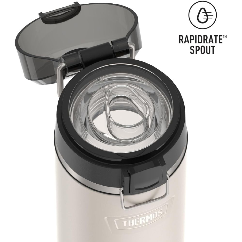 Thermos - Icon Vacuum Insulated Bottle With Spout - Sandstone - 710ml