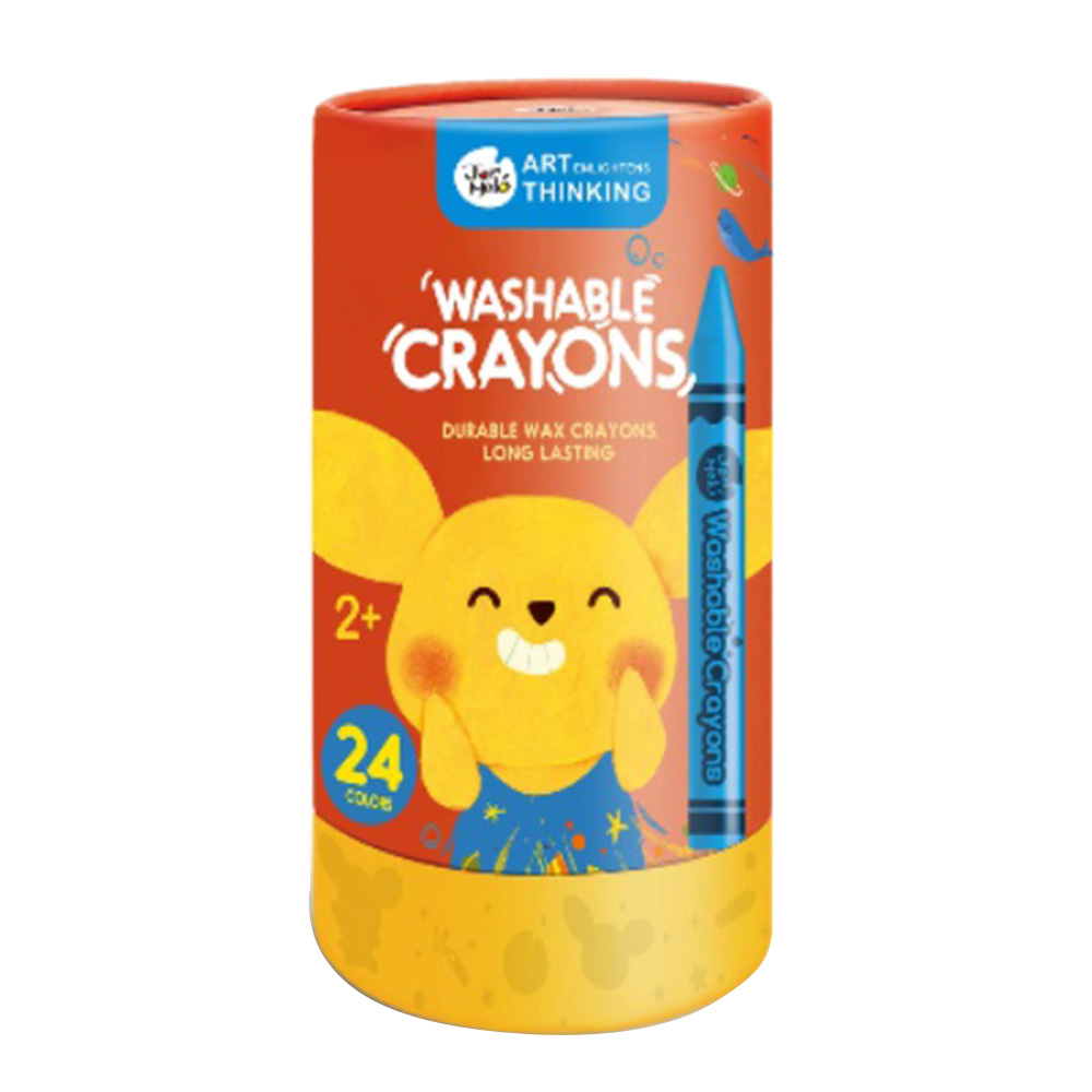 Jar Melo - Washable Crayons - 24 Pcs