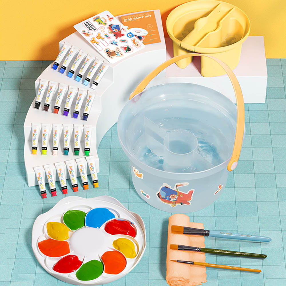 Jar Melo - Kids Guoache Paint Set - 31 Pcs