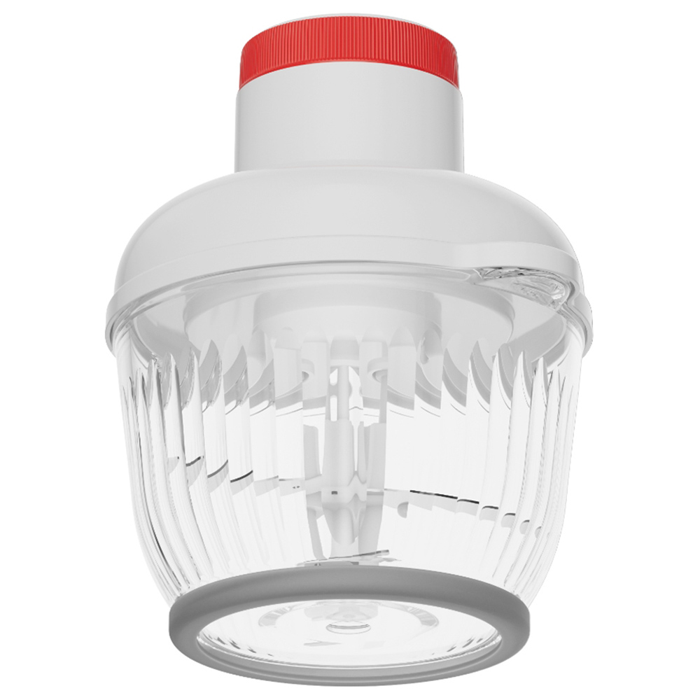 ديرما - مفرمة لحم مزدوجة السرعة - 2 لتر - أبيض