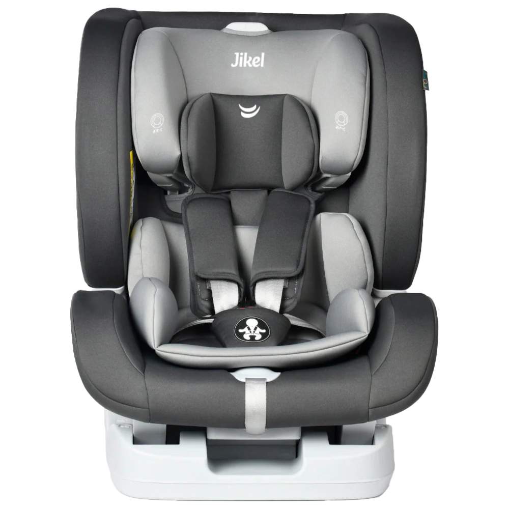 جيكل - كرسي سيارة أب جو الكل في واحد إيسوفيت - رمادي