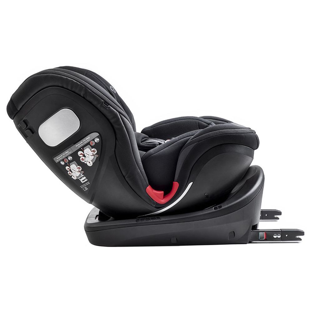 Jikel Saturn Zip 360 Rotating IsoFix All-in-one Car Seat - Black