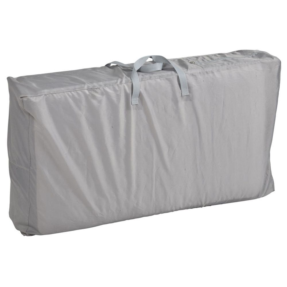 Jikel Nova Bedside Crib Grey