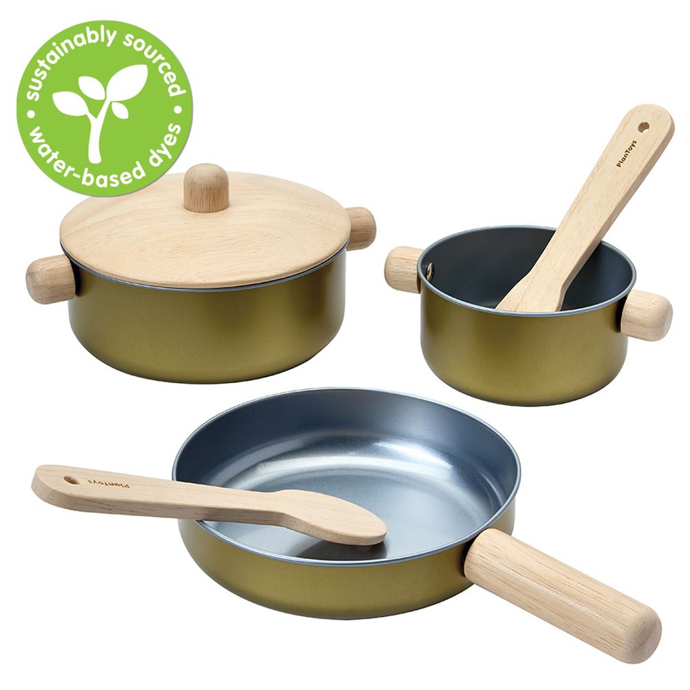 Plan Toys - Cooking Utensils Set