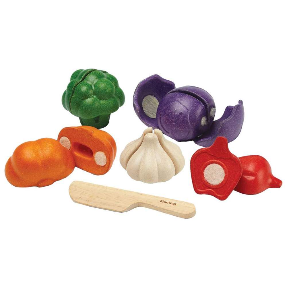 Plan Toys - 5 Colors Veggie Set