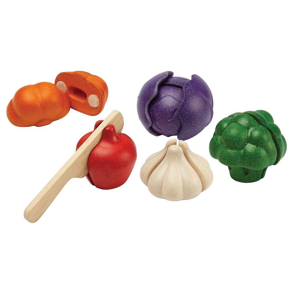 Plan Toys - 5 Colors Veggie Set