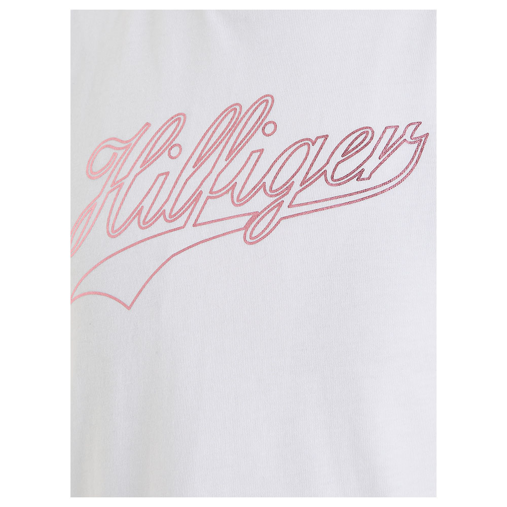 Tommy Hilfiger - Hilfiger Script Short Sleeve Tee - White