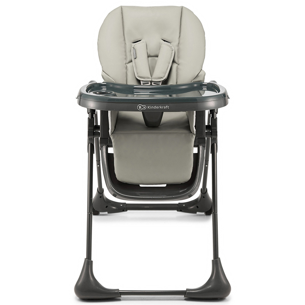 Kinderkraft 2-in-1 Tummie High Chair - Grey