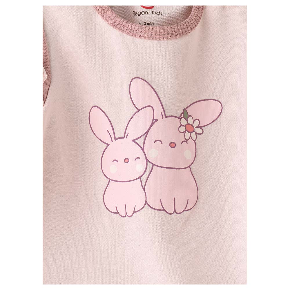 Tiny Hug - Long Sleeve T-Shirt & Pyjama Set - Pink