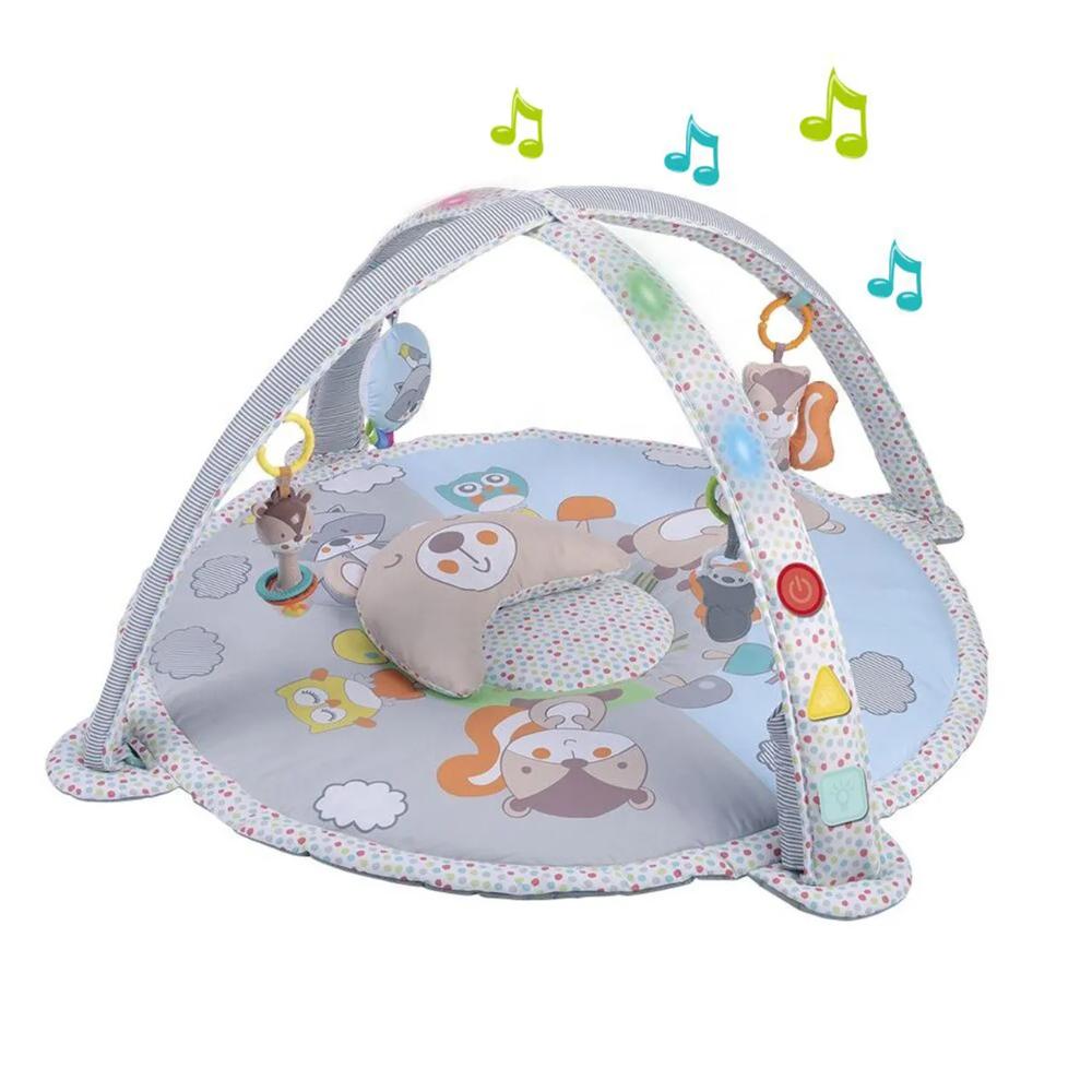 Little Learners Musical Activity Play Mat with Light Projector