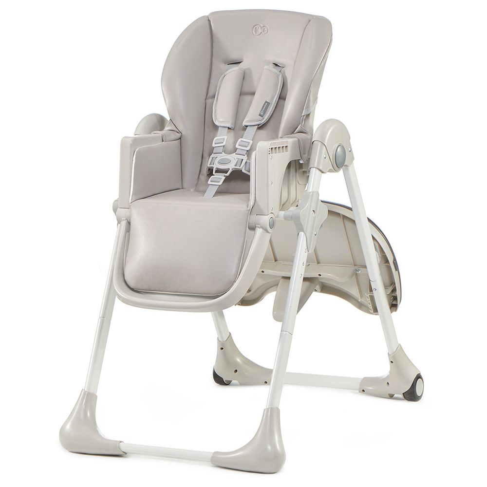 كيندر كرافت - كرسي الطعام للأطفال يامي - رمادي