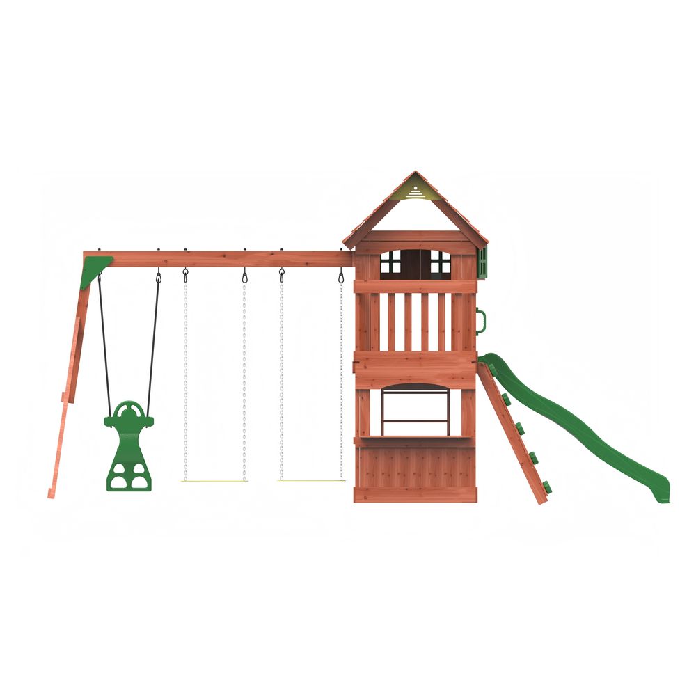 Kiddoro - Playful Peaks Swing Set