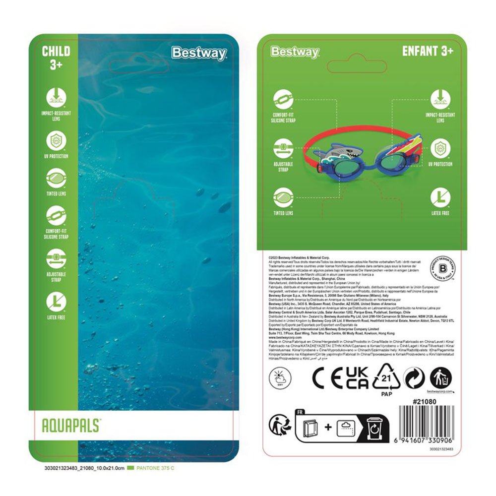 Bestway - Character Goggles - Blue