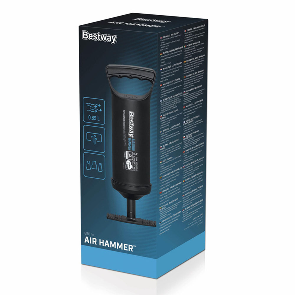 Bestway - Air Hammer - Inflation Pump 30 cm - Black