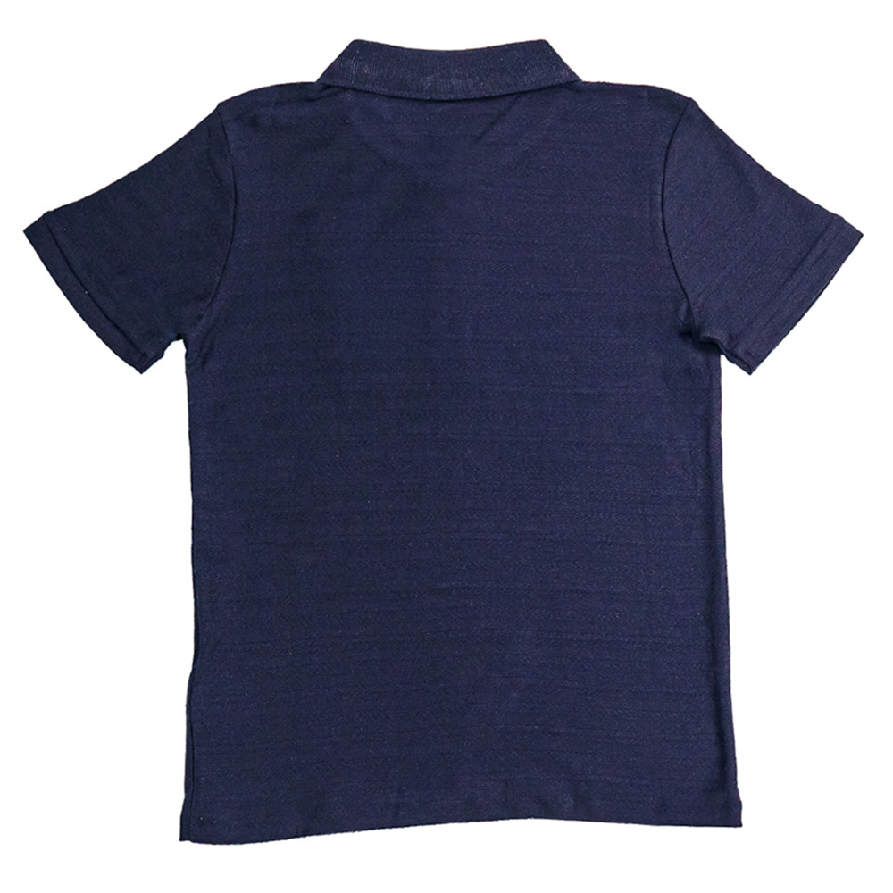 Guess - Jacquard Short Sleeve Polo T-Shirt - Smart Blue