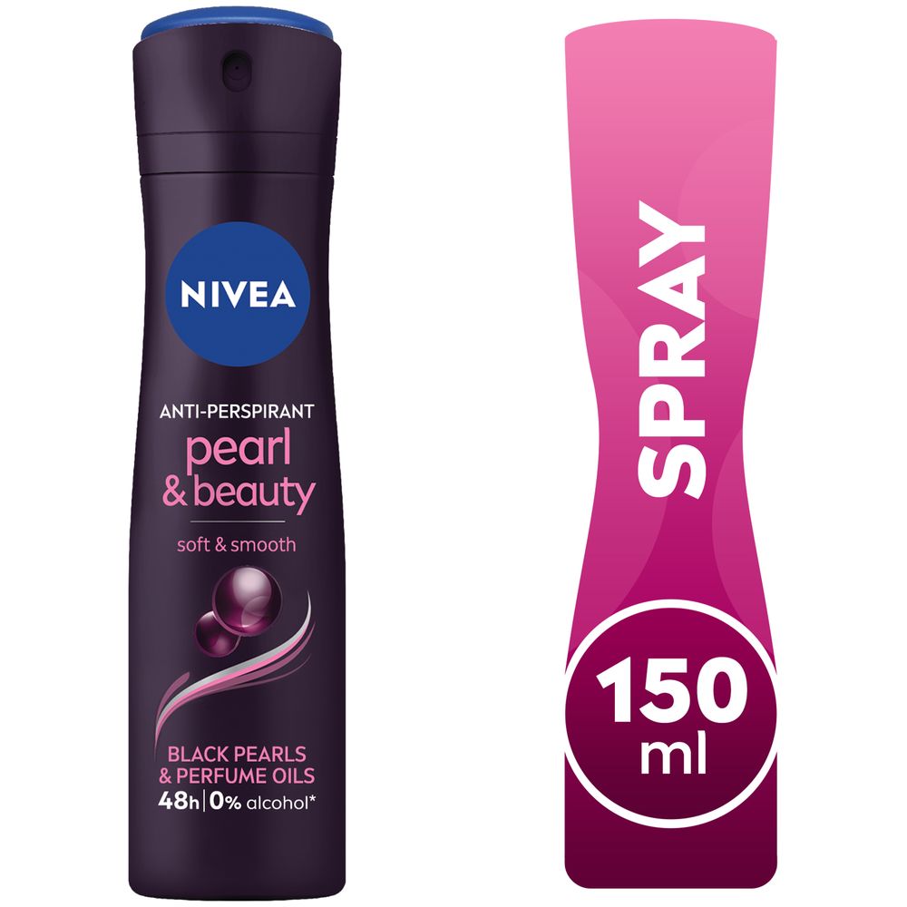 Nivea - Women Pearl & Beauty Antiperspirant Spray - 150 ml