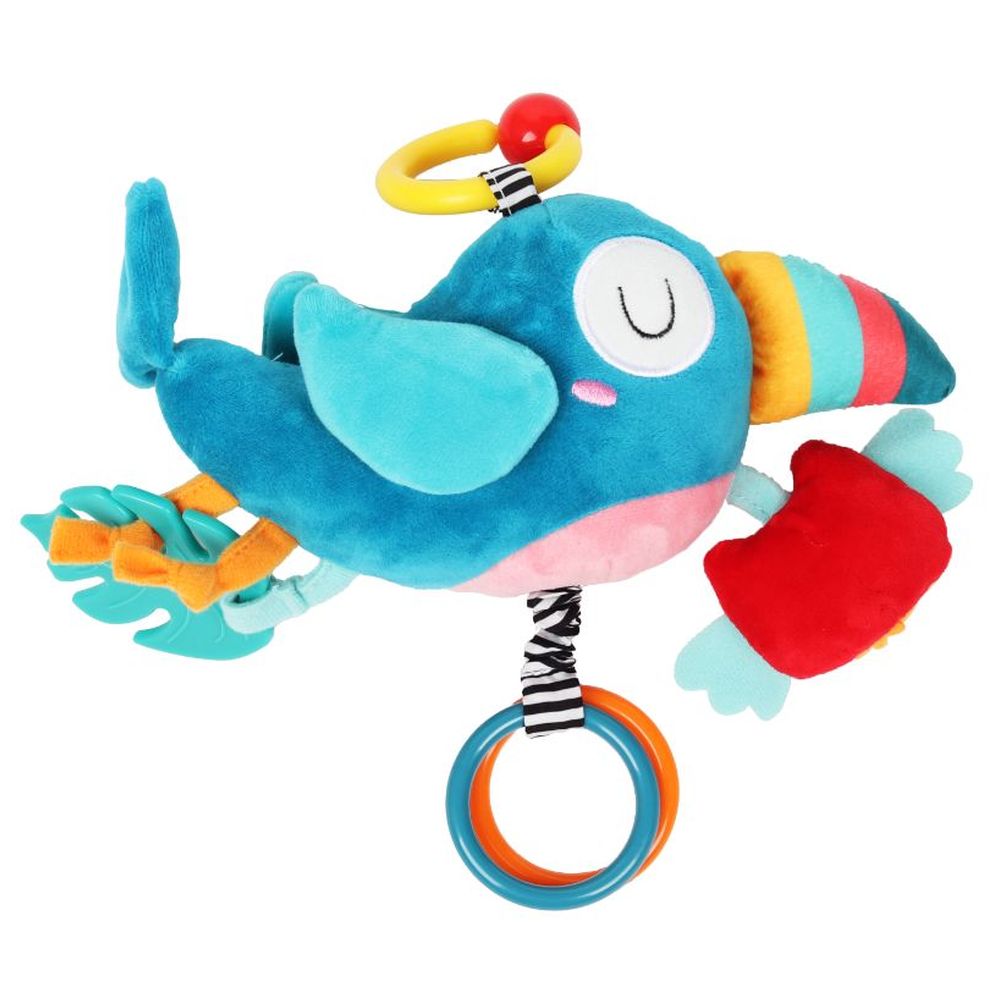 Little Angel Baby Stroller Plush Hanging Mobile Rattle Toy - Bird