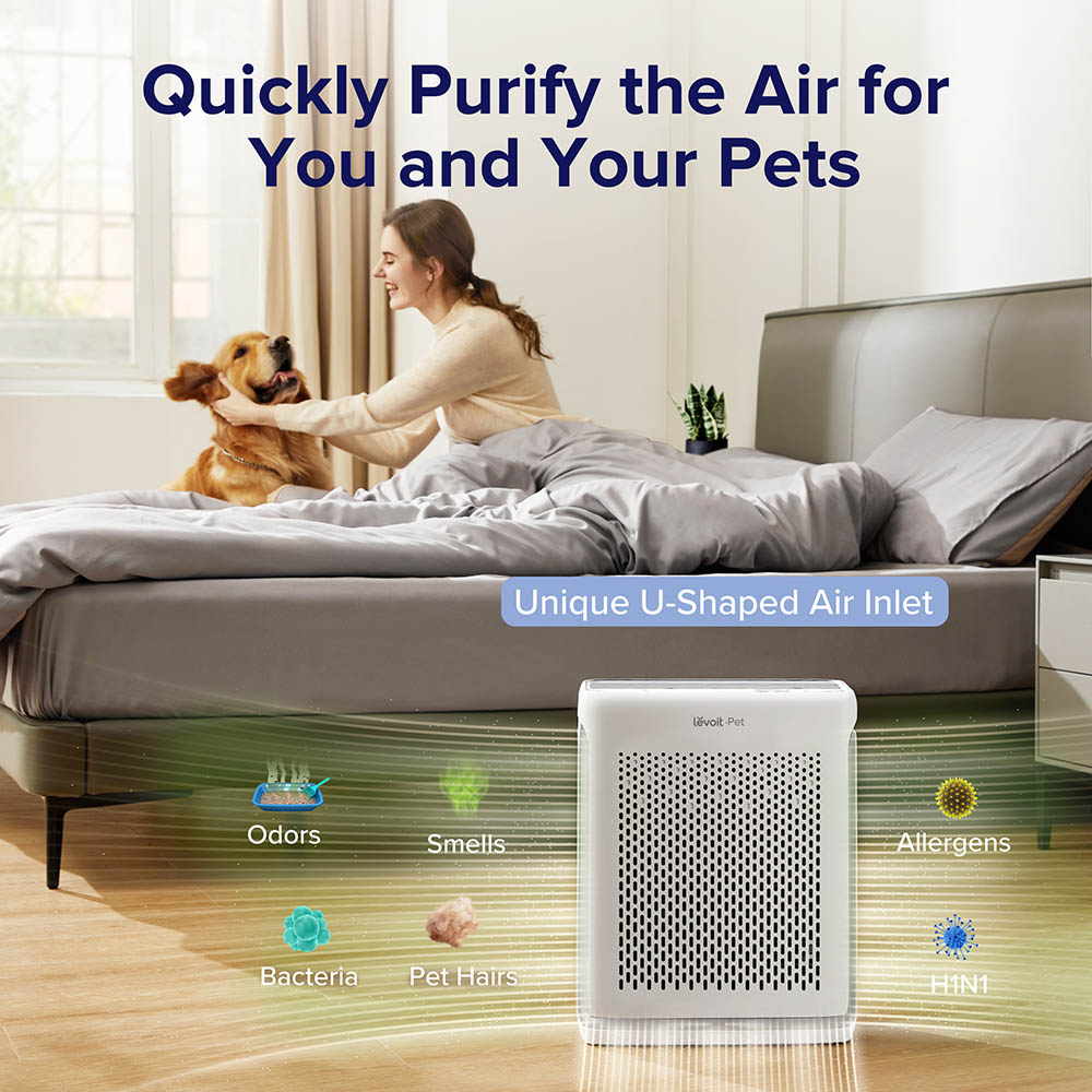 Levoit Vital 100S Smart True HEPA Air Purifier - White