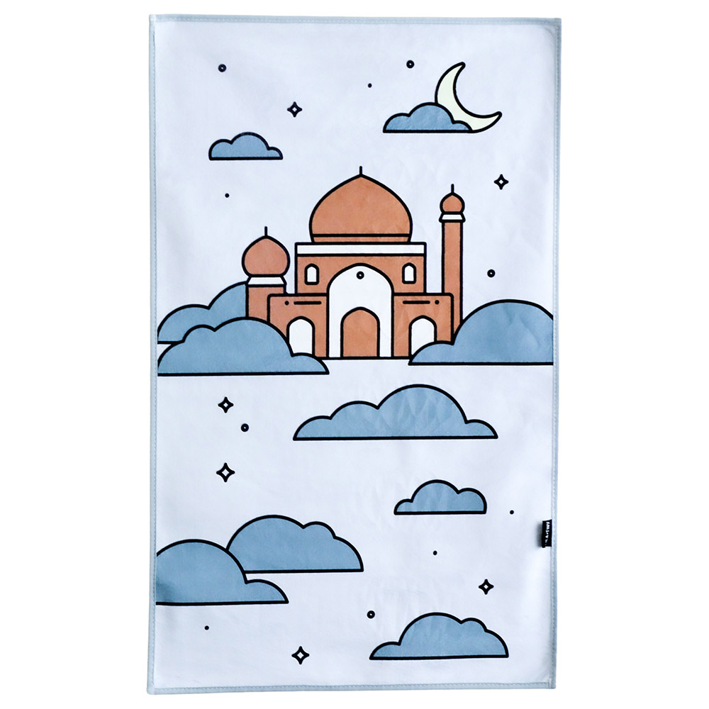 Lila And Tiny - Prayer Mat - Cloud