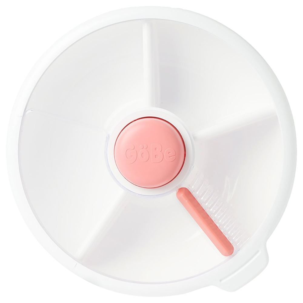 Gobe - Large Snack Spinner - Coral Pink