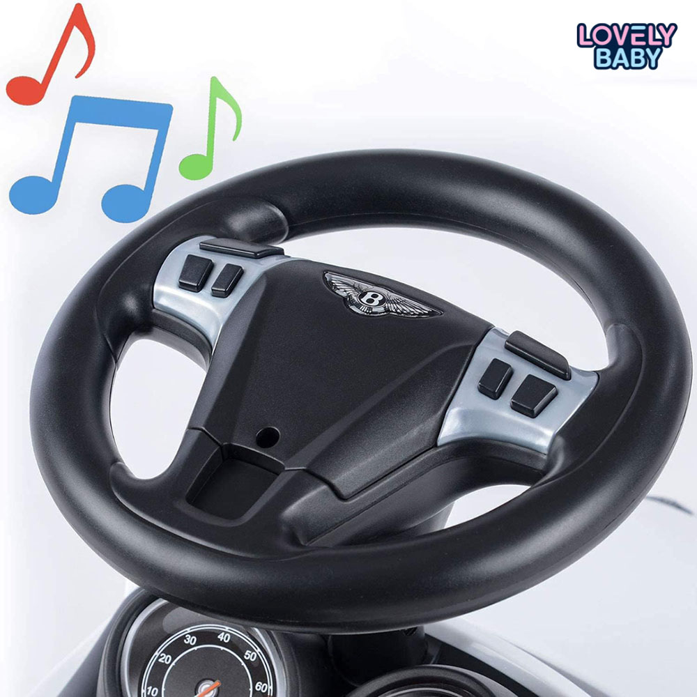 Lovely Baby - Bentley Continental GT Speed Push Car - White