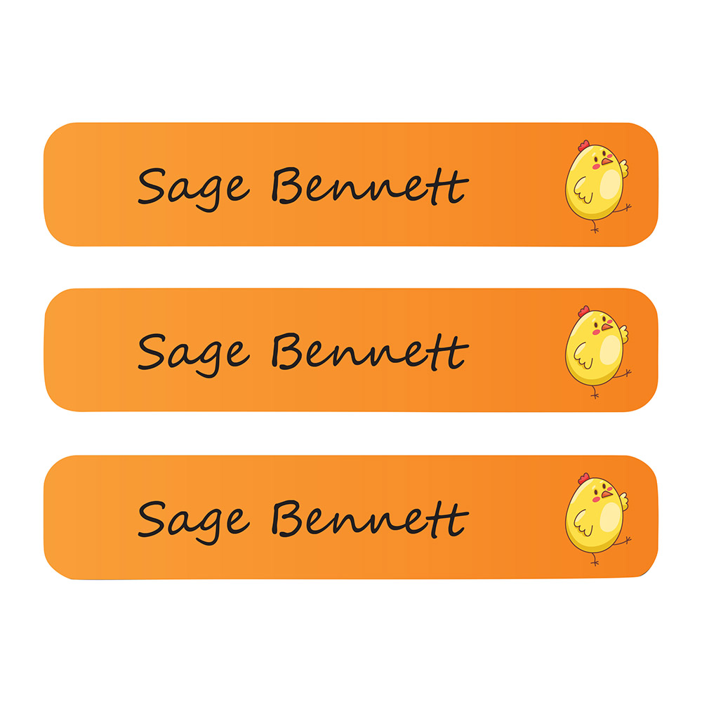 ليدي بوغ ليبلز - ملصقات كبيرة مقاومة للماء مخصصة - دجاجة راقصة - 30 قطعة