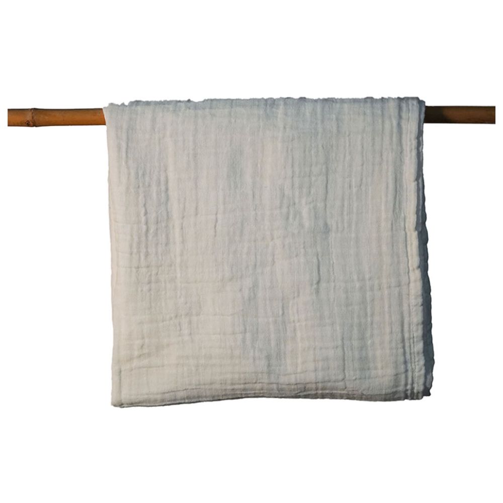 Little Moon - Organic Cotton Swaddle - White