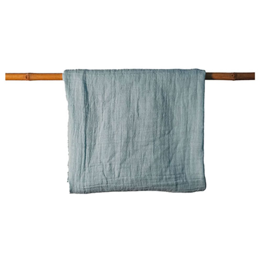 Little Moon - Organic Cotton Swaddle - Blue