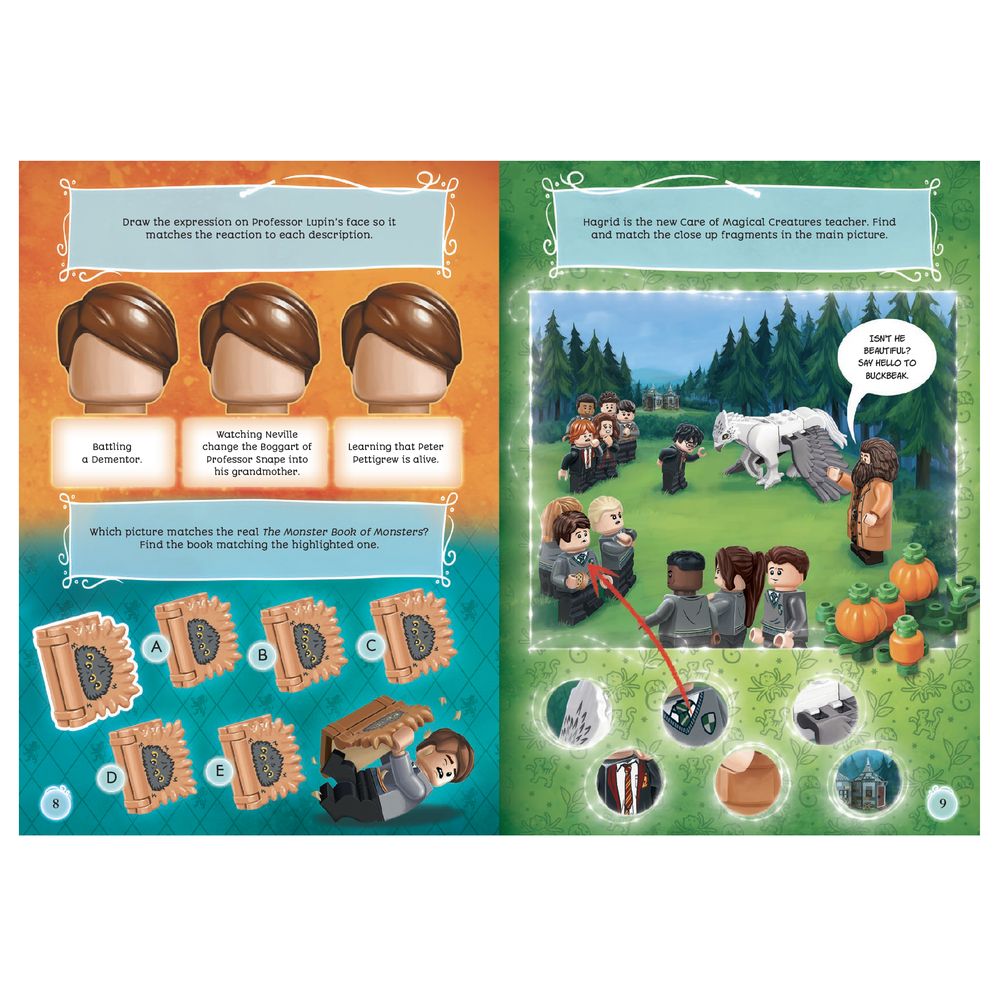 ليغو - كتاب أنشطة هاري بوتر دويلينج أ ديمنتور - 20 قطعة