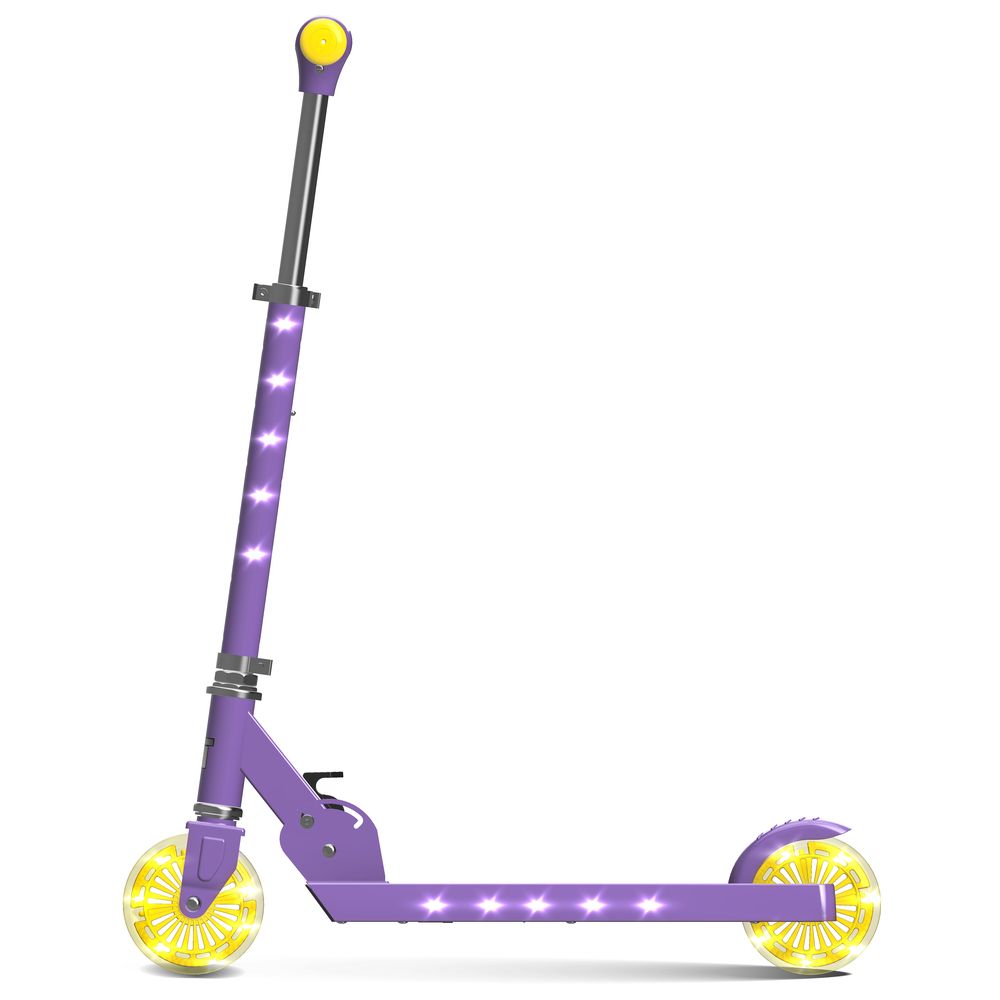 LiT - Starship 2-Wheel Kick Scooter - Foldable - Purple Haze