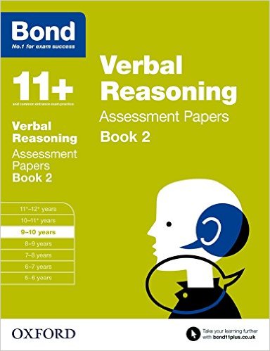 Study Guide Bond 11+ Verbal Reasoning Papers Book 2 Age 9-10