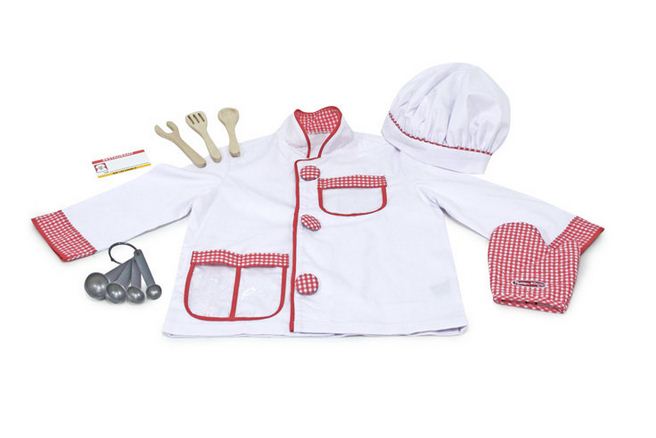 Melissa & Doug Chef Role Play Costume Set
