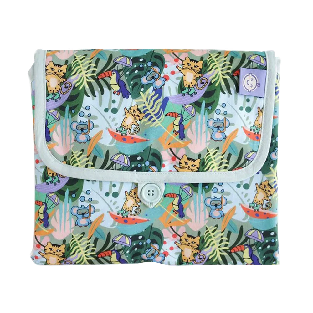 ميلك & مو - حصيرة غيار قابلة للطي - أصدقاء الأدغال