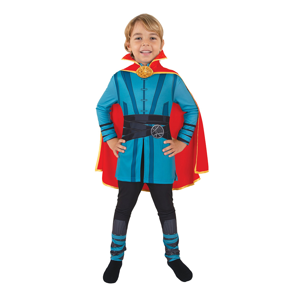 زي البطل الخارق دكتور سترينج مارفل الكلاسيكي التنكري - أزرق