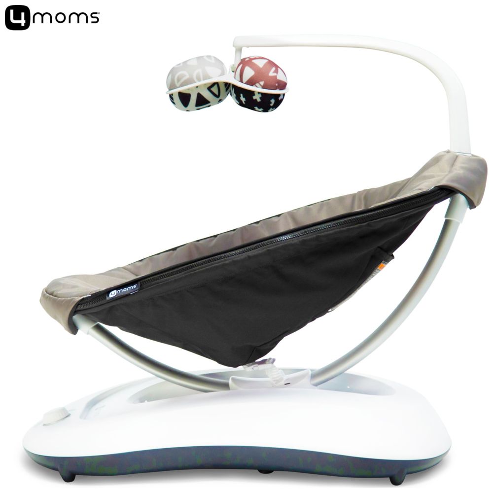 4ممز - أرجوحة المواليد الكهربائية روكارو 2.0 - جرافيتي